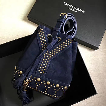 YSL Nubuck Leather Bucket Bag 5131