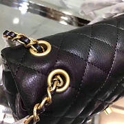 Chanel Calfskin Small Flap Bag Black A98256 VS05001 - 5