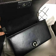 Chanel Small Caviar Quilted Lambskin Boy Bag Black A13043 VS07183 - 4