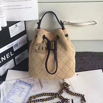 Chanel Calf Leather Mini Bucket Bag A170304 VS05087