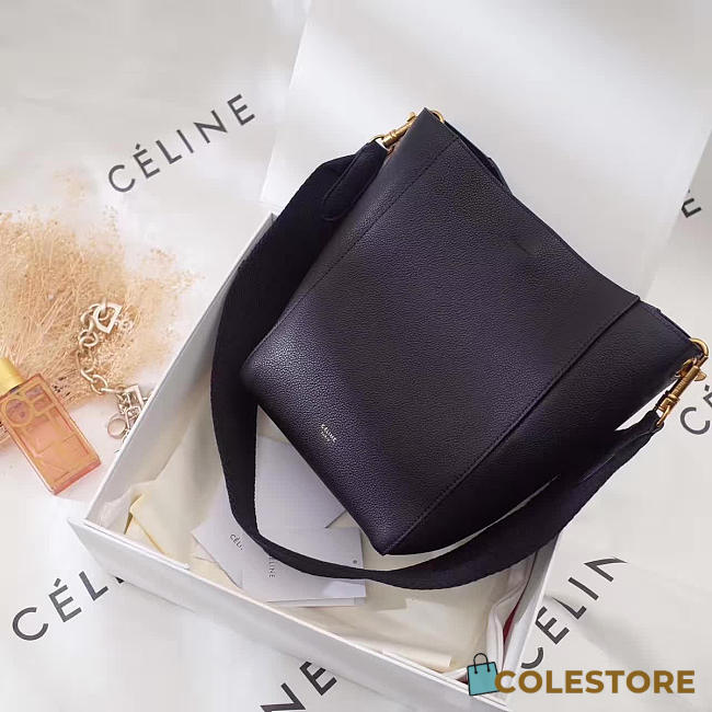 Celine Leather Shoulder Bag Z951 - 1