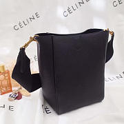 Celine Leather Shoulder Bag Z951 - 5