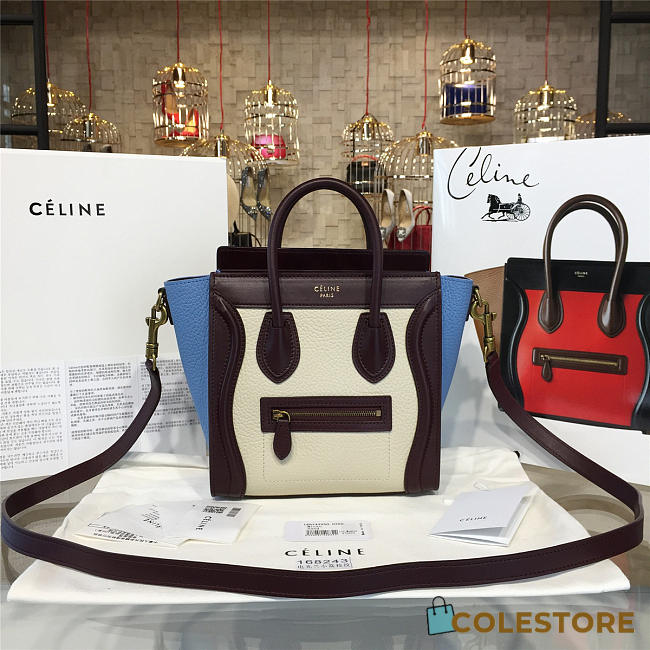 CohotBag celine nano leather shoulder bag z1016 - 1