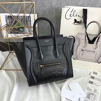 CohotBag celine leather micro luggage z1046