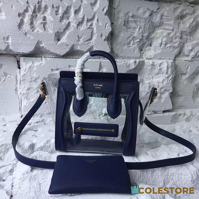 Celine Nano Leather Shoulder Bag Z1241 - 1