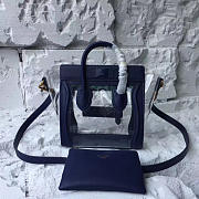 Celine Nano Leather Shoulder Bag Z1241 - 3