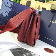 CohotBag delvaux calfskin le mutin saddle bag red 1481 - 5