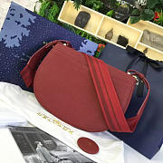 CohotBag delvaux calfskin le mutin saddle bag red 1481 - 4