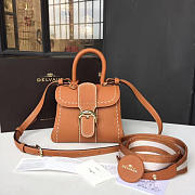 CohotBag delvaux mini brillant satchel orange 1486 - 6
