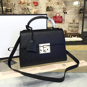 gucci gg leather padlock CohotBag