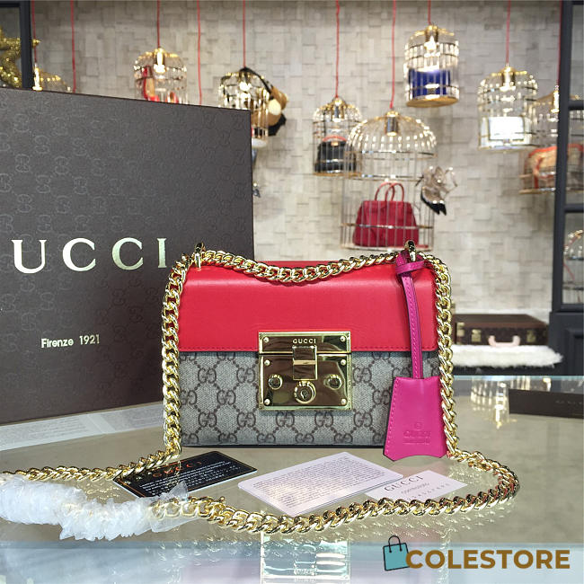 gucci gg leather padlock CohotBag 2168 - 1