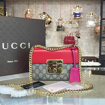gucci gg leather padlock CohotBag 2168