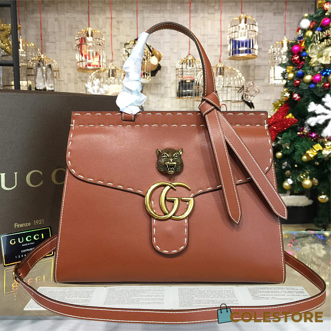 gucci gg marmont leather tote bag CohotBag 2227 - 1