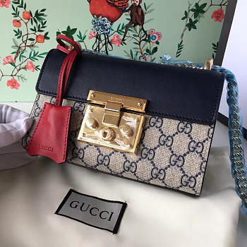gucci gg leather padlock CohotBag 2394