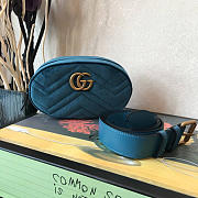 gucci marmont pocket blue CohotBag 2626 - 1