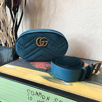 gucci marmont pocket blue CohotBag 2626