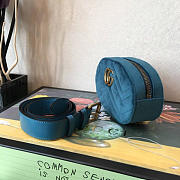 gucci marmont pocket blue CohotBag 2626 - 5