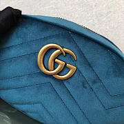 gucci marmont pocket blue CohotBag 2626 - 3