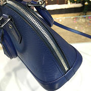 Louis Vuitton Alma Bb Blue Epi Leather Indigo M40855 - 4