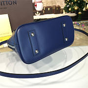 Louis Vuitton Alma Bb Blue Epi Leather Indigo M40855 - 5