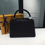 Louis Vuitton Capucines MM Noir 3678 - 1