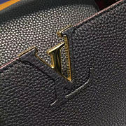 Louis Vuitton Capucines MM Noir 3678 - 6