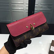 Louis Vuitton Monogram Vunes Wallet Purplish Redred - 6