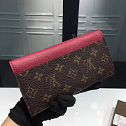 Louis Vuitton Monogram Vunes Wallet Purplish Redred - 4