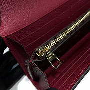 Louis Vuitton Monogram Vunes Wallet Purplish Redred - 3