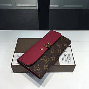 Louis Vuitton Monogram Vunes Wallet Purplish Redred - 2