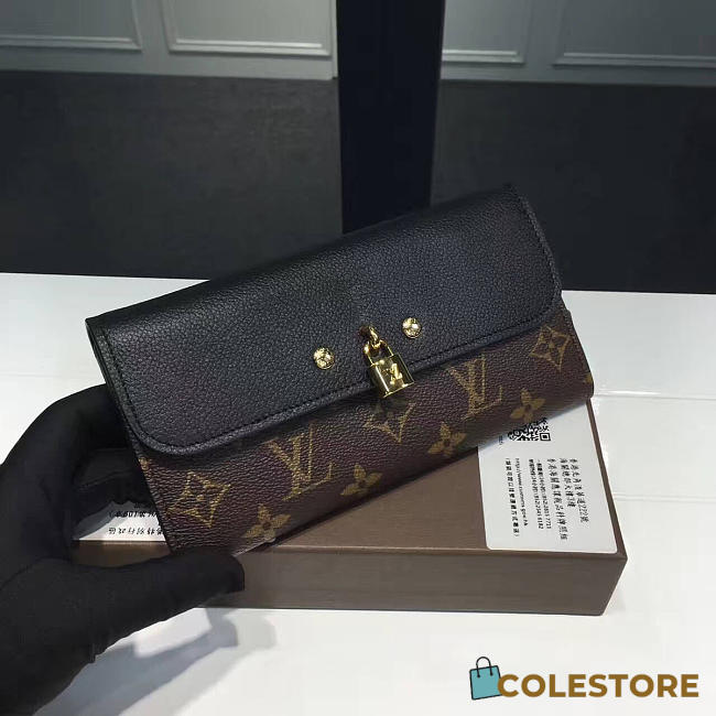 Louis Vuitton Monogram Vunes Wallet Black M3778 - 1