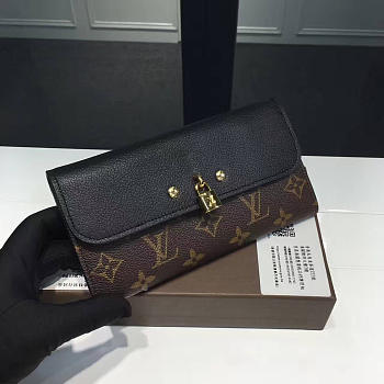 Louis Vuitton Monogram Vunes Wallet Black M3778