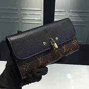 Louis Vuitton Monogram Vunes Wallet Black M3778 - 2