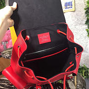 Louis Vuitton Supreme Backpack  Red Water Ripple M41709 - 4