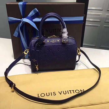Louis Vuitton Speedy 20 Blue 3831