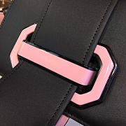 Prada Plex Ribbon Bag Black And Pink 4249 - 5
