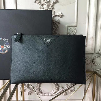 Prada Leather Clutch Bag 4315