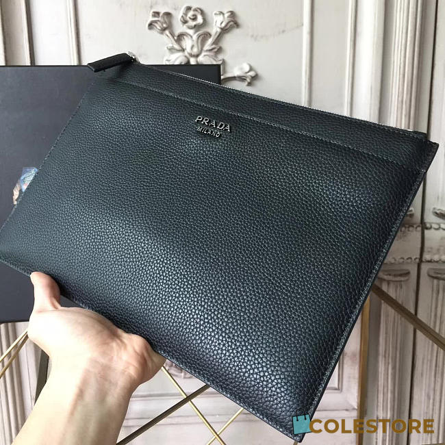 Prada Leather Clutch Bag 4321 - 1