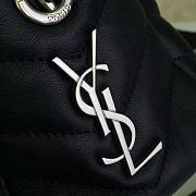 YSL Classic Toy Monogram Bowling Leather Shoulder Bag - 6