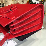 YSL Monogram Kate Crocodile Embossed Shiny Leather 4737 - 6