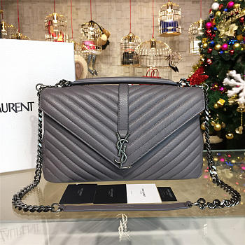 YSL Monogram College Grey 4780