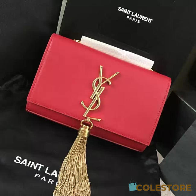 YSL Monogram Kate Bag With Leather Tassel 4977 - 1