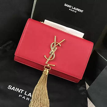 YSL Monogram Kate Bag With Leather Tassel 4977