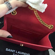 YSL Monogram Kate Bag With Leather Tassel 4977 - 3