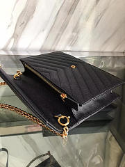 Ysl Monogram Bag Black 5031 - 4