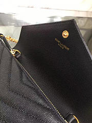 Ysl Monogram Bag Black 5031 - 5