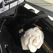 Chanel Quilted Lambskin Large Backpack Black Gold Hardware 170301 VS05666 - 3
