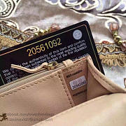 Chanel Lambskin Mini Chain Wallet Beigea 81024 VS 01851 - 3