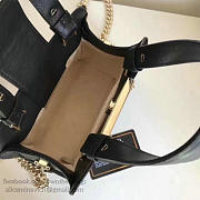 Chanel Small Label Click Leather Shopping Bag Black A93731 VS02581 - 4