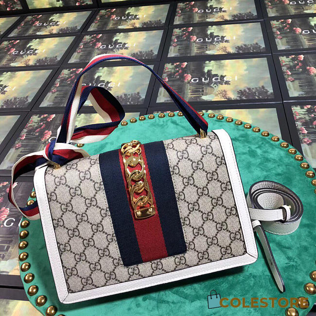 Gucci Sylvie And Dionysus White 421882 - 1